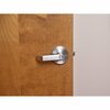 Trans Atlantic Co. Heavy Duty Brushed Chrome Commercial Storeroom Lever with Door Handle Lock and IC Core DL-LHV80IC-US26D